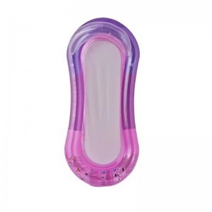 تشک بادی روی آب کف توری ریلکسی صورتی مدل gradient color floating bed pink