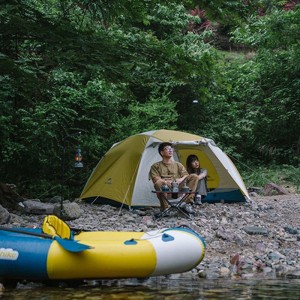 چاد مسافرتی کمپینگ 2 نفره عصایی نیچرهایک پلاس پرو مدل YUNCHUAN SERIES TENTS