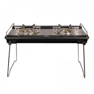 اجاق گاز کمپینگ پرتابل پایه دار دوشعله اسنوهاک