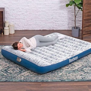تشک بادی مسافرتی دو نفره مدل Tritech Airbed Queen پمپ دار 67836