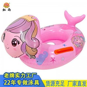 شناور بادی شورتی کودک طرح دختر صورتی boat 015