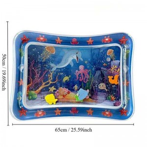 واترمت مستطیلی کودک طرح آکواریوم watermat-001