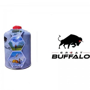 کپسول گاز کوهنوردی 450 گرمی Buffalo