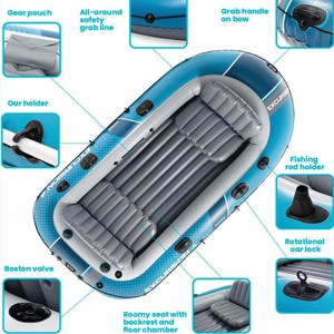 قایق بادی اکسکروشن 4 مدل excursion TM اینتکس 66324