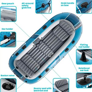 قایق بادی اکسکروشن 5 مدل excursion TM اینتکس 66325