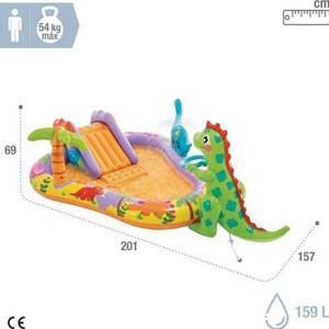 استخر بادی کودک اینتکس مدل دینوپارک جدید 56139np