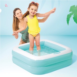 استخر بادی مربعی کودک اینتکس رنگ آبی 57100