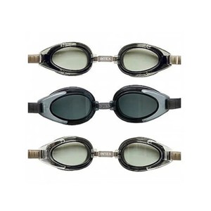 عینک شنا حرفه ای بزرگسال طوسی سفید اینتکس 55685