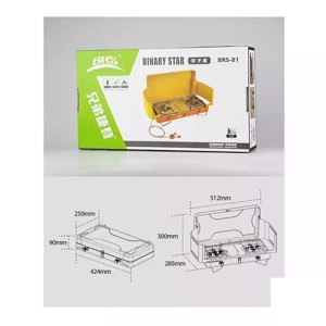 اجاق گاز کمپینگ دو شعله سبز بی آر اس مدل BRS-81