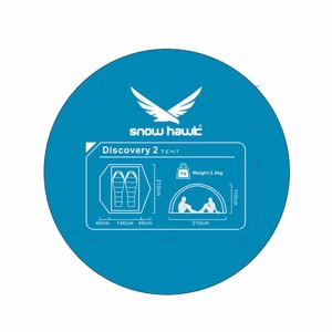 چادر کوهنوردی اسنوهاوک دیسکاوری دوپوش آبی T5116-blue