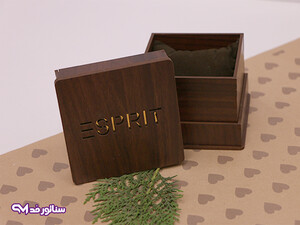 قیمت جعبه ساعت طرح ESPRIT چوبی | بدلیجات سناتورمد