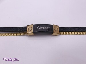 قیمت دستبند مردانه Cartier لوکس | بدلیجات سناتور مد