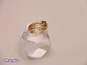 انگشتر حلقه زنانه نگین دار AZ4015