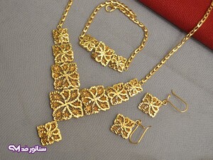 سرویس زنانه طرح طلا سناتورمد N8083
