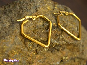 گوشواره استیل حلقه ای سناتورمد G5091