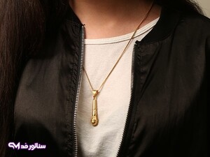 گردنبند استیل میکروفون سناتورمد SG2036