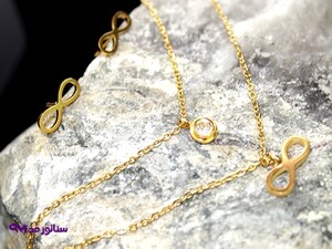 نیم ست استیل طرح بی نهایت کد N8025