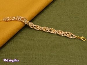 دستبند زنانه نگین دار سناتورمد DZ1044