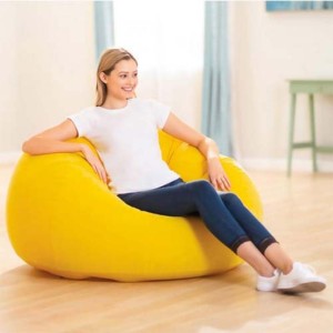 مبل بادی راحتی سبز یک نفره 68569