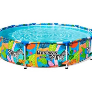 استخر پیش ساخته 66*302 طرح باغ وحش 56986