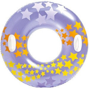 حلقه شنا بادی بنفش ستاره دار 59256