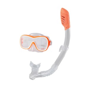 اسنورکل و ماسک شنا اینتکس نارنجی 55647
