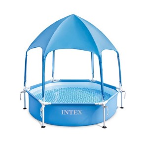 استخر پیش ساخته گرد قطر 183 سایبان دار 28209