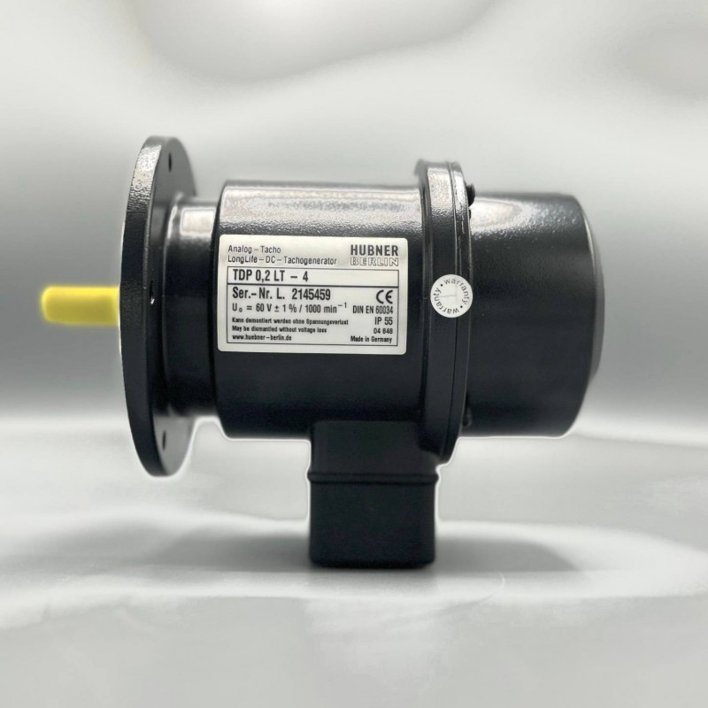 تاکوژنراتور HÜBNER آلمان – 60 V / 1000 rpm