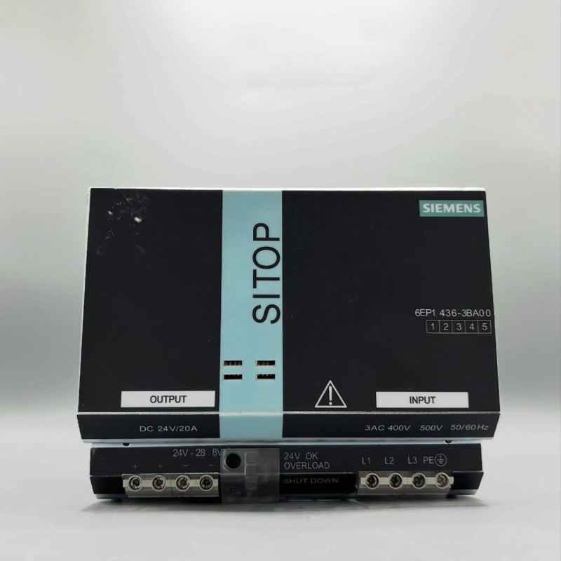 منبع تغذیه SITOP زیمنس سه‌فاز 20 آمپر مدل: 6EP1436-3BA00