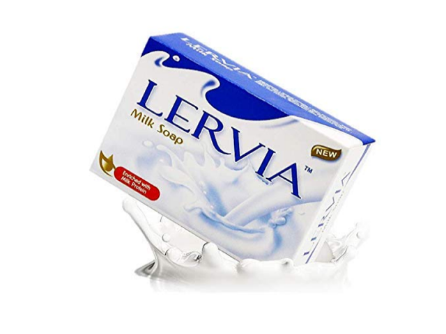 صابون شیر لرویا بسته 90 گرم.LERVIA MILK SOAP