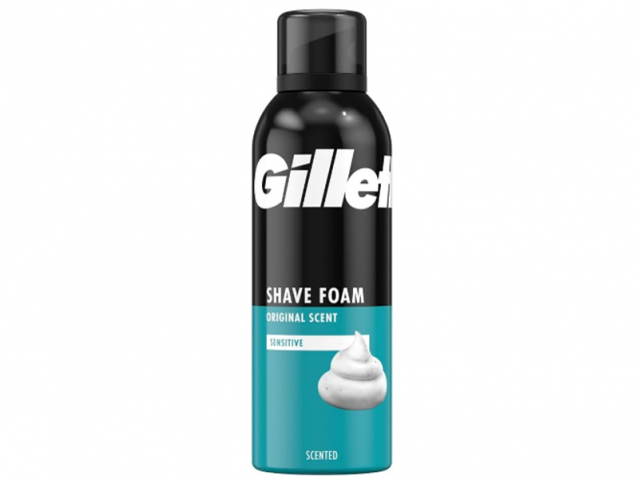 فوم ( کف ) اصلاح ژیلت مدل سنستیو ( SENSITIVE)