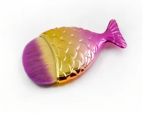 براش مکاپ فانتزی طرح ماهی