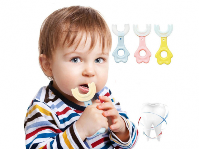 مسواک چرخشی 360 درجه کودک