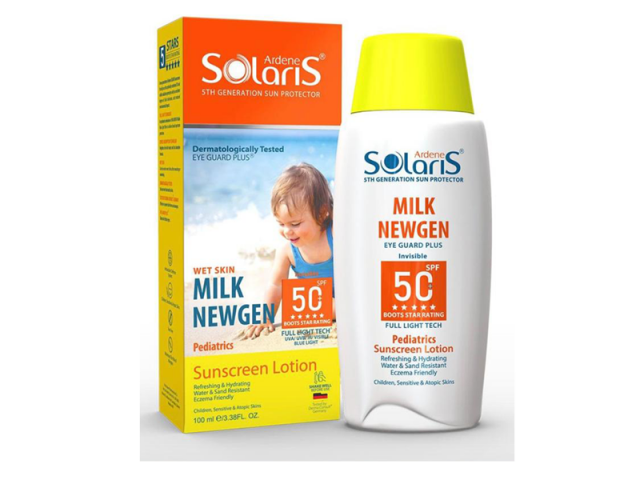 ضد آفتاب کودک میلک نیوژن اس پی اف 50