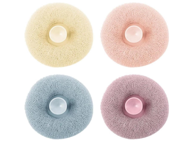 لیف اسفنجی حمام ماساژور دار(Soft Massage) با تولید کف بالا و چسبونک دیواری