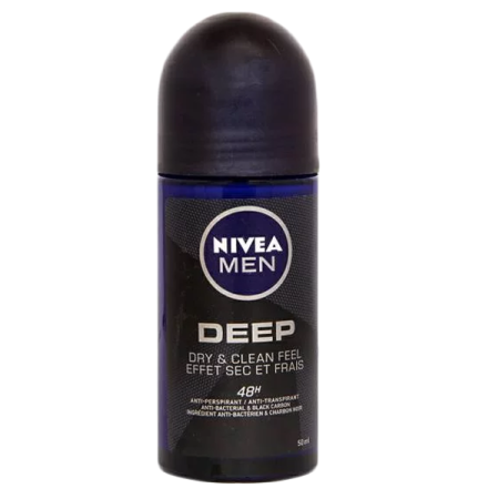 رول دئودورانت مردانه نیوا مدل Deep حجم 50 میل
