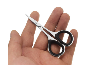 قیچی ابرو سرکج دسته نرم