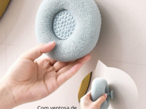 لیف اسفنجی حمام ماساژور دار(Soft Massage) با تولید کف بالا و چسبونک دیواری