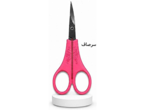 قیچی ابرو سر صاف صورتی