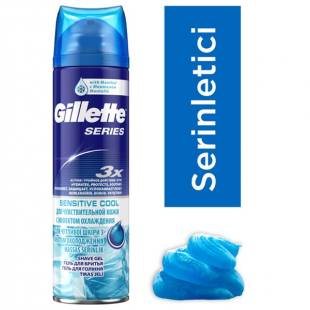 ژل اصلاح ژیلت مدل SERIES 3X SENSITIVE COOL