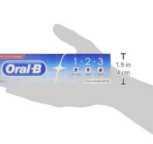 خمیر دندان سفید کننده اورال بی مدل 1.2.3 ( بسته 3 عددی )