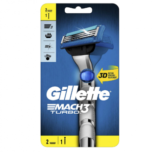 خودتراش ژیلت مدل  Gillette MACH3 TURBO 3D