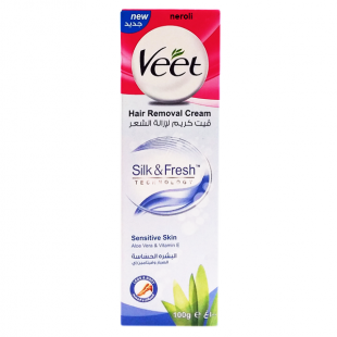 کرم موبر بدن ویت مخصوص پوست حساس