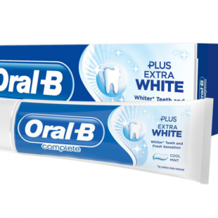 خمیر دندان اورال بی کامپلت نعناعی مدل PLUS EXTRA WHITE