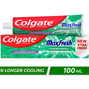 خمیر دندان کلگیت سری Max Fresh مدل Cooling Crystals