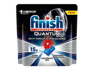 قرص ماشین ظرفشویی فینیش مدل کوانتوم مکس ( QUANTUM MAX )بسته 15 عددی