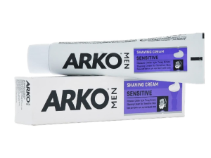 خمیر اصلاح آرکو برای پوست های حساس مدل Sensitive حجم 94 میلی لیتر( ARKO MEN Sensitive Shaving Cream 94ml)
