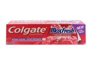 خمیر دندان کلگیت سری Max Fresh مدل Spicy Frsh Cooling Crystal