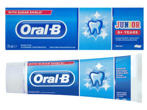 خمیر دندان کودک و نوجوان اورال بی مدل Junior +6 years