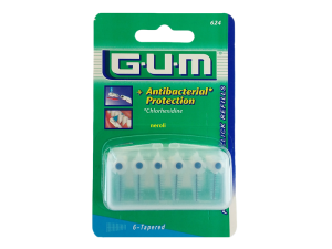 یدک بین دندانی آنتی باکتریال G.U.M باتلر مدل Proxabrush Click 624